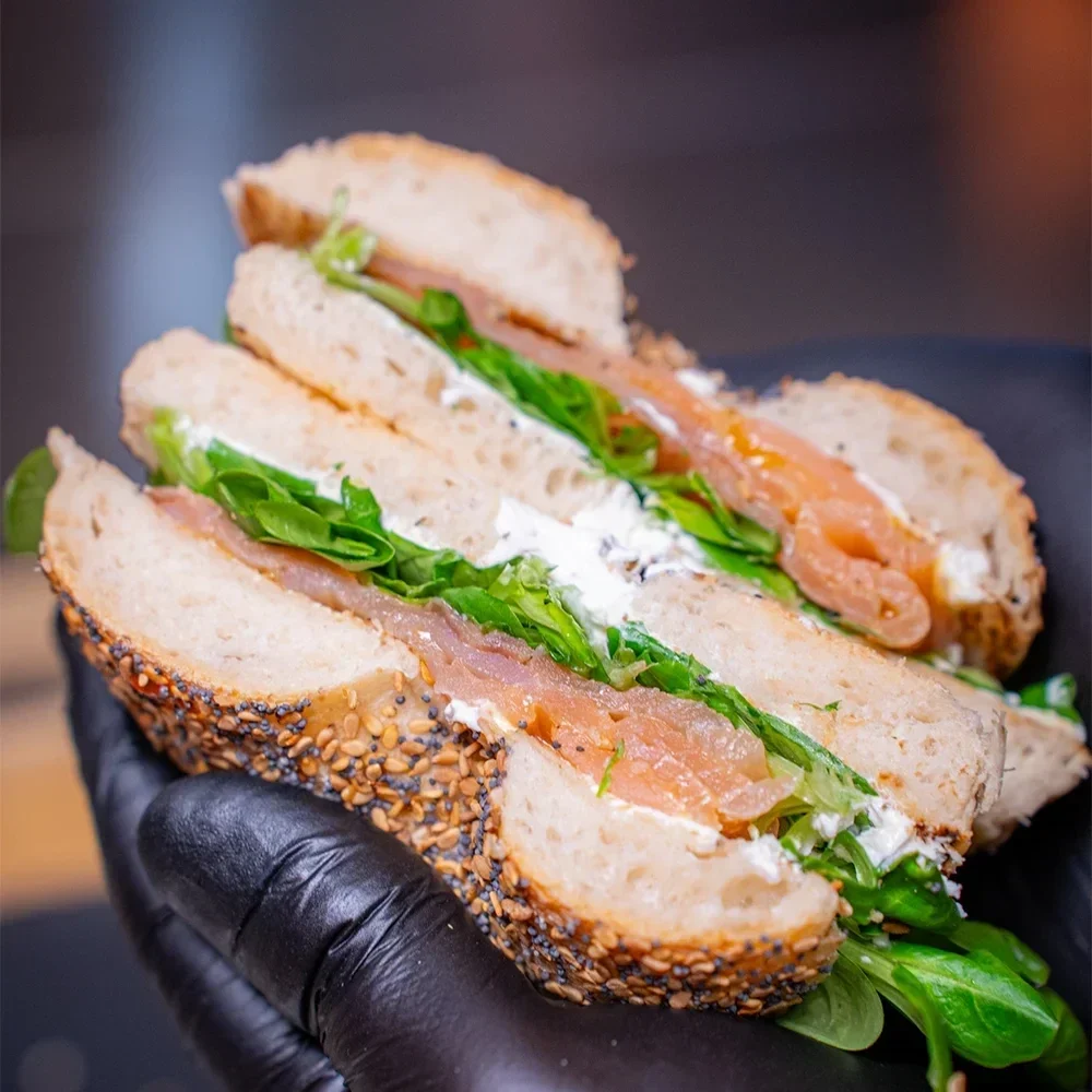 bagel saumon Le Pty Bibi Locmine